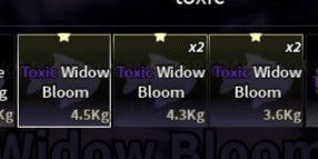Gambar Product Toxic Widow Bloom | Fisch
