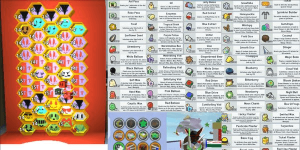 Gambar Product BSS | Red Hive Account Mid Game