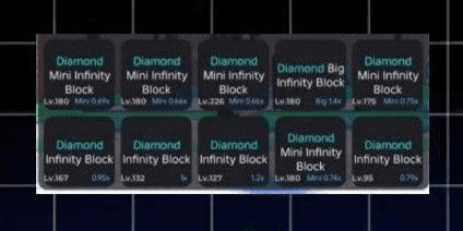 Gambar Product Diamond Infinity Lucky Block