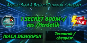 حساب Steal A Brainrot الأرخص / Cheapest