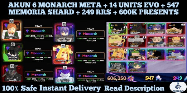 Gambar Product Anime Vanguard Account #5