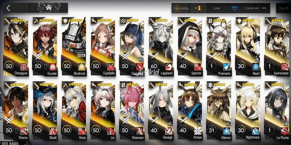 Gambar Product AK GLOBAL STARTER 8*6 , LIMITED CHONGYUE , THORN,EXUSIAI,SKADI,MUDROCK,ROSA,EYJAFJALLA,LIN