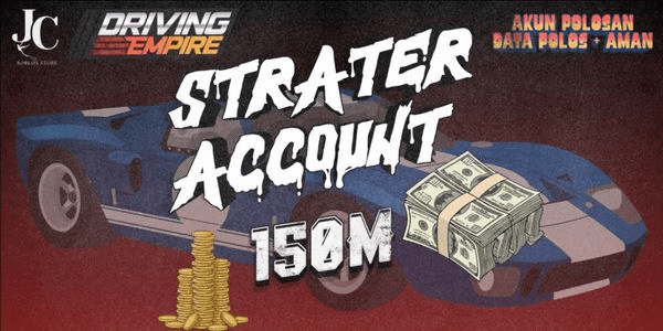 Gambar Product ACCOUNT STARTER 150M - Driving Empire