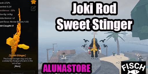 Joki Sweet Stinger Rod - Fish