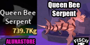 Queen Bee Serpent ( Nocturne Den Quest Bestiary ) - Fisch