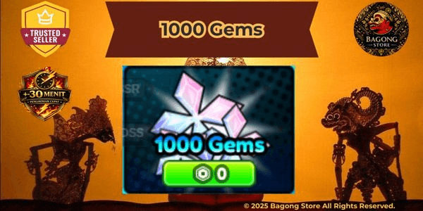 Gambar Product 1,000 Gems