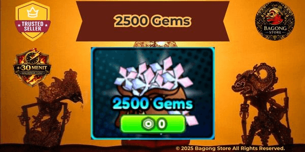 Gambar Product 2,500 Gems