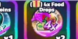 4x Food Drops