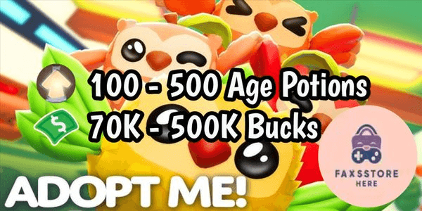 Gambar Product Adopt Me Account | Bonus Age Potions | Lots of Bucks | As Pictured