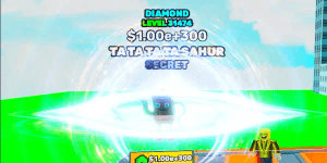 >SWING OBBY for Brainrots LVL 31000 Diamond Ta Ta Ta Ta Sahur (1.00e+300) Max Money per Second Super Op! / SECRET brainrot Super Op!