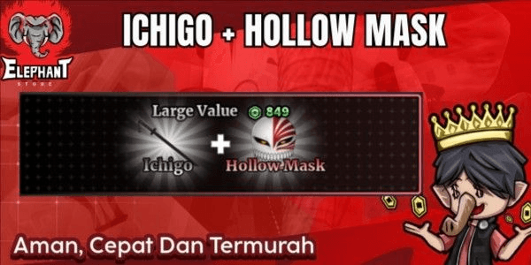 Gambar Product Ichigo + Hollow Mask