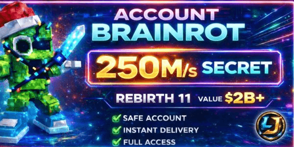 Gambar Product Akun Rebirth 11 - STEAL A BRAINROT