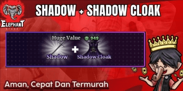 Gambar Product Shadow + Shadow Cloak