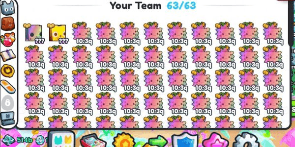 Gambar Product Akun Account Pet Simulator 99! - Rank 11 Rebirth 9 Max Area 300m Gems