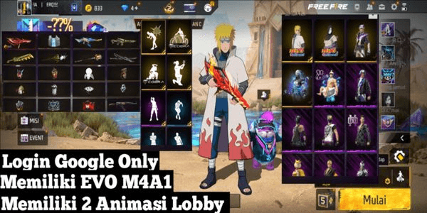 Gambar Product AKUN FREE FIRE NEWBIE MURAH DAN AMAN 100%