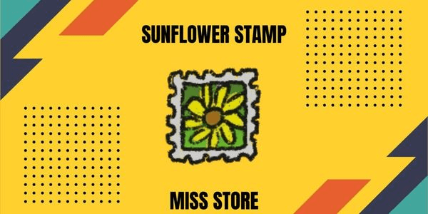 Gambar Product Sunflower Field Stamp