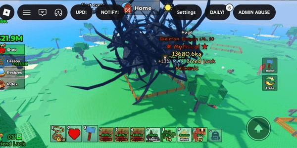 Gambar Product Huge Skeleton Dragon - Catch And Tame!