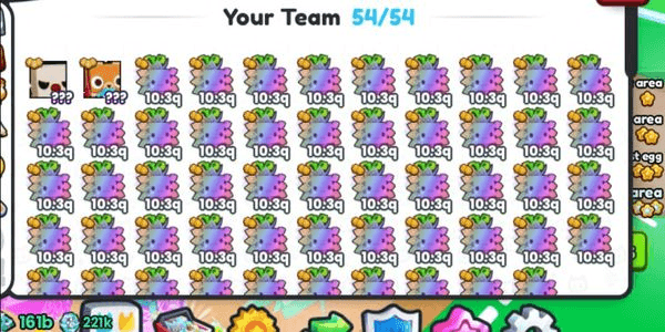 Gambar Product Akun Account Pet Simulator 99! - Rank 8 Rebirth 9 Max Area 300m Gems