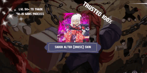 Saber (alternate) dress skin