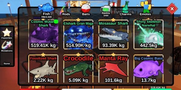 Gambar Product Cosmic Mutant Shark