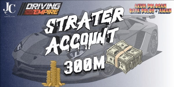 Gambar Product ACCOUNT STARTER 300M - Driving Empire