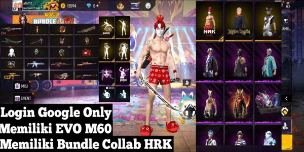 Gambar Product Newbie Level 20 Safe & Trusted 100% Free Fire Account