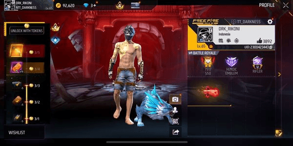 Gambar Product Akun FF Termurah cocok untuk mabar, Bundle mewah | Garansi Aman!