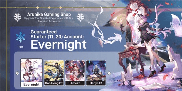 Gambar Product STARTER ACCOUNT - EVERNIGHT + DAN HENG PT + HIMEKO || ONLY E1 [ASIA]