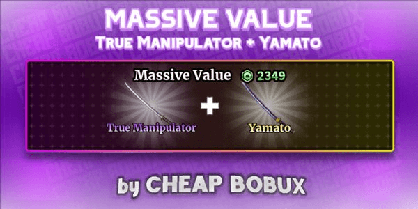 Gambar Product True Manipulator + Yamato