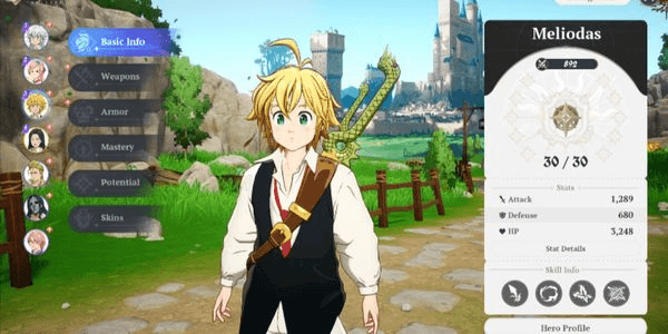 Gambar Product 7ds Origin | Starter Meliodas -4 [Sea]