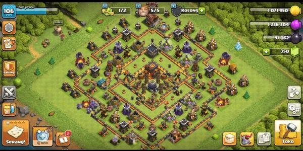 Gambar Product Town Hall 10 Pertahanan Bagus