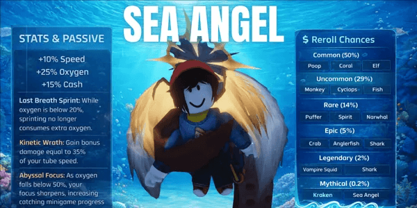 Akun Sea Angel Race | Mythic Rarity (0.2%) - Abyss