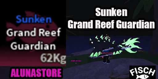 Sunken Grand Reef Guardian - Material Quest Migu Rod - Fish