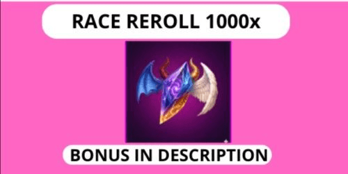 Gambar Product Race Reroll