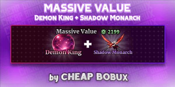 Gambar Product Demon King + Shadow Monarch
