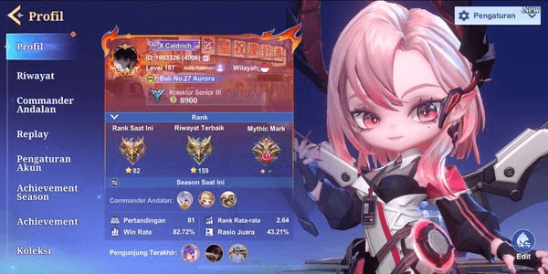 Gambar Product Akun mcgogo sultan | commander ready to play | guaranteed safe!