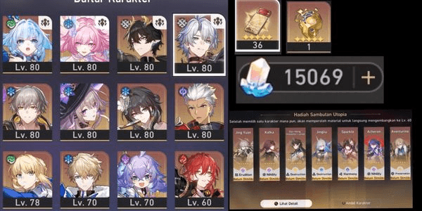 Gambar Product HSR Varian Limit + Gacha