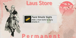 More Emote Slots
