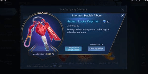 Gambar Product Lucky Keychain