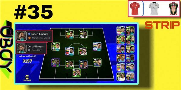 Gambar Product Akun efotball strength 3000+