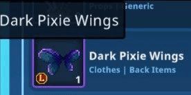 Gambar Product Dark Pixie Wings