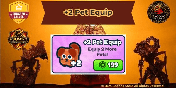 Gambar Product +2 Pets Equipped