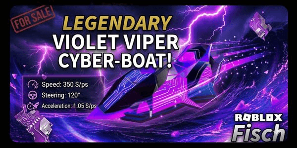 Gambar Product Violet Viper Boat (LIMITED COOL BOAT) | Fisch