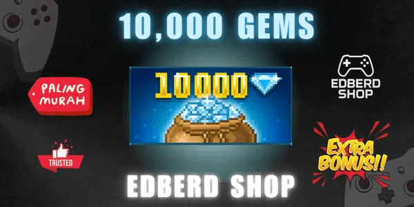 Pixel World | 10,000 Gems + BONUS