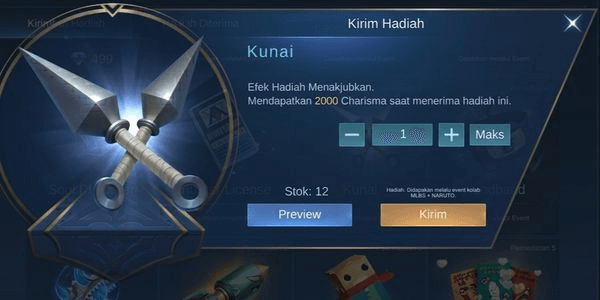 Gambar Product Kunai