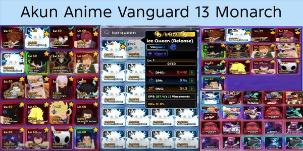 Gambar Product Anime Vanguard Monarch Meta Account