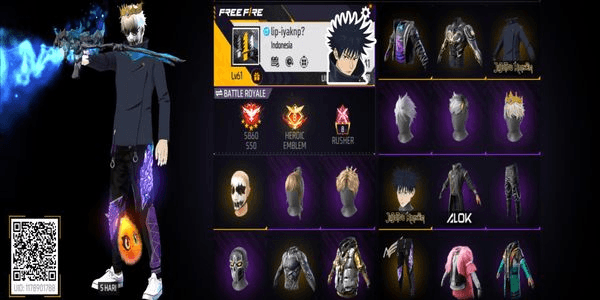 Gambar Product akun free fire