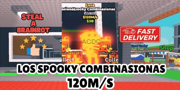 Gambar Product Lava Los Spooky Combinasionas