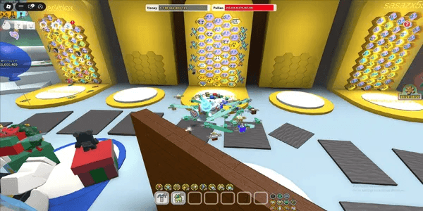 ACCOUNT BEE SWARM END GAVE ( BLUE HIVE )