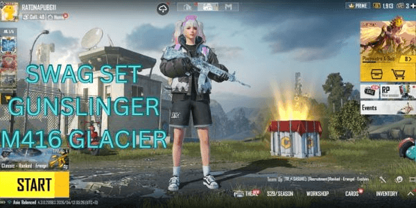 Gambar Product MURAH! AKUN M416 GLACIER SET MYTHIC RAME